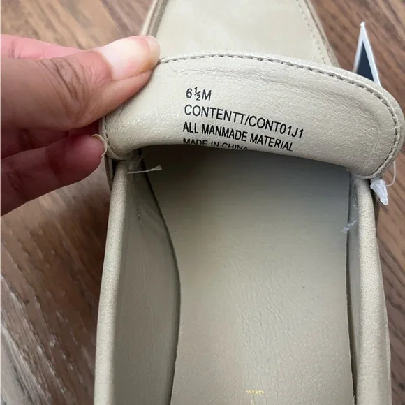 Madden Girl Slip On Loafers Sand Cream Beige - Picture 8 of 9